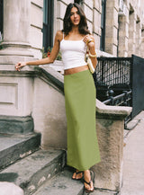 Baseline Rib Top White