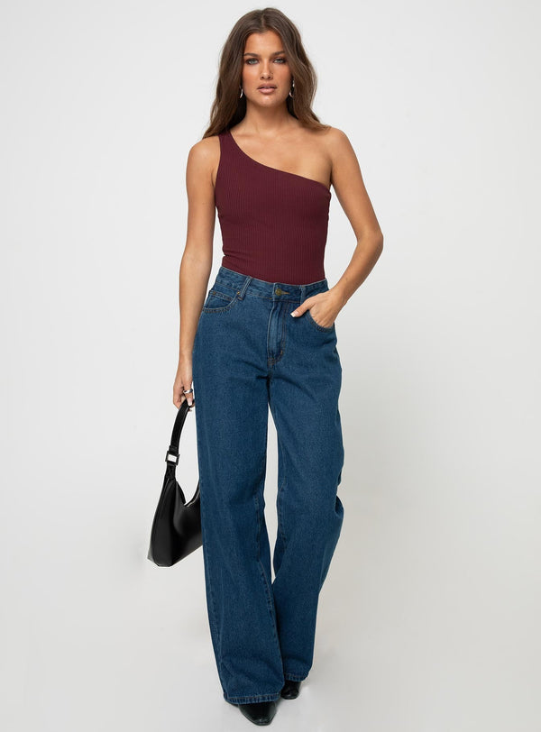 Rueful Bodysuit Burgundy