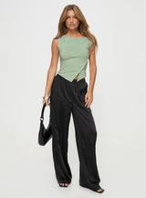 Karre Off The Shoulder Top Green