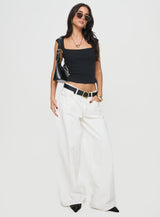 Caspian Top Black