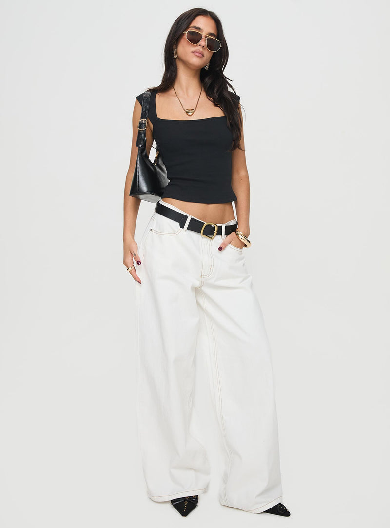 Caspian Top Black