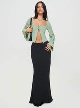 Mani Long Sleeve Top Green