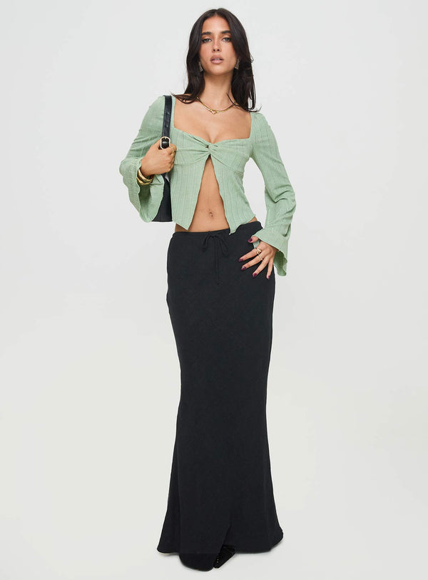Mani Long Sleeve Top Green