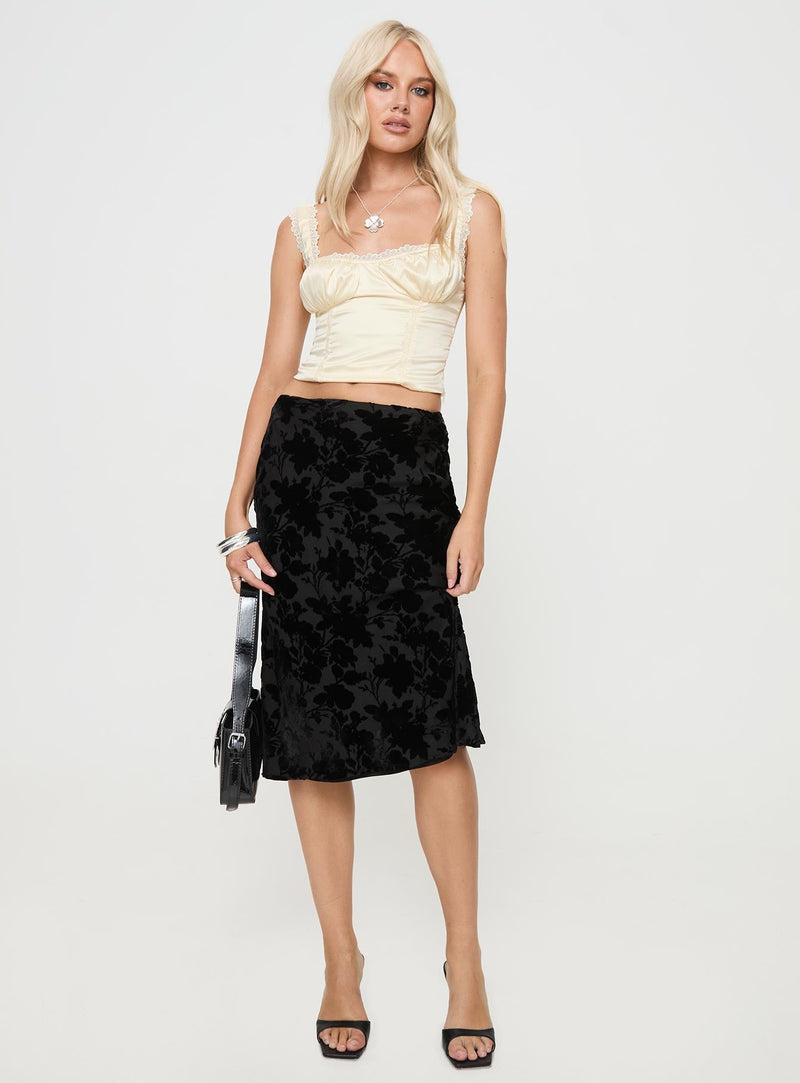 Vicente Corset Top Cream