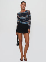Agate Long Sleeve Bodysuit Multi