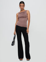 Kind To Another Ruched Top Mauve