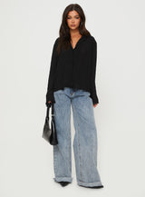 Selma Shirt Black