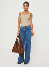 Keenan Bodysuit Beige