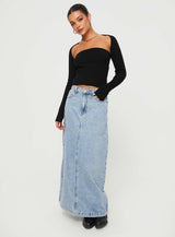 Siillato Knit Top Black