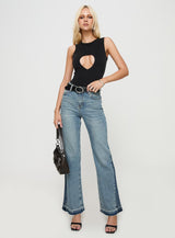 Jaxen Cut Out Bodysuit Black