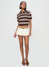 Leisure Polo Chocolate Multi