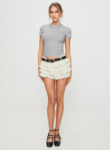 Silvie Top Grey