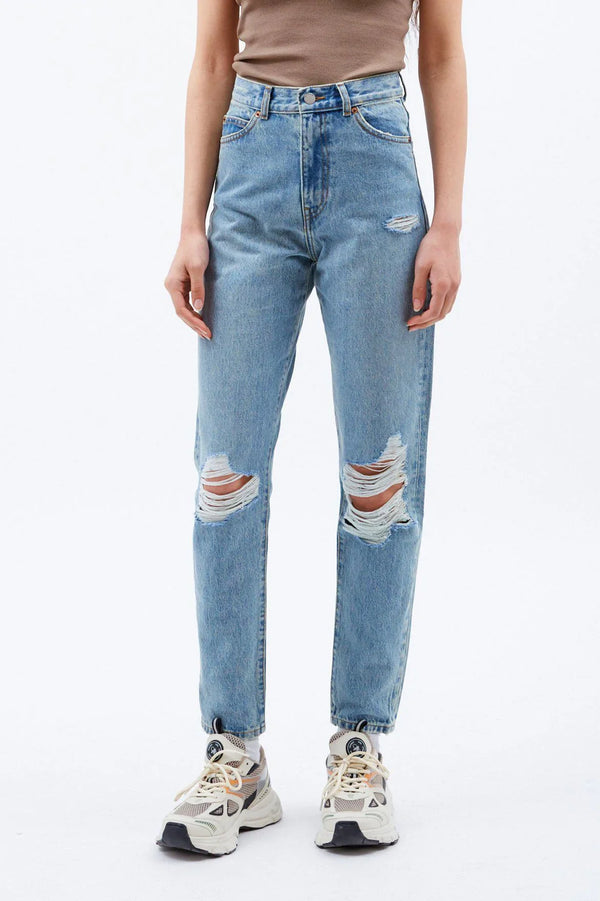 DR. DENIM - Nora - Canyon Sky Dirt Ripped