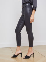 Margot Coated Cropped Skinny Jean