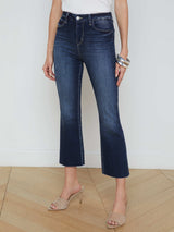 Kendra Cropped Flare Jean