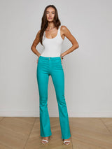 Marty Coated Flare Jean