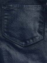 Clayton Coated Wide-Leg Jean