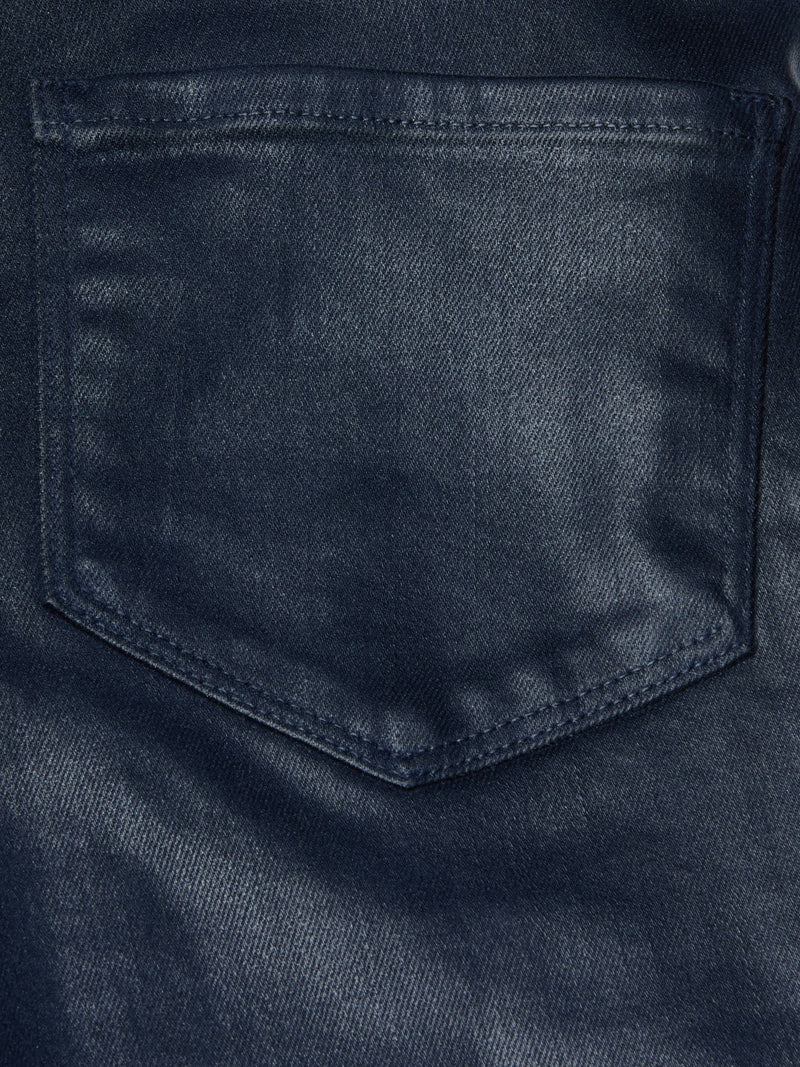 Clayton Coated Wide-Leg Jean