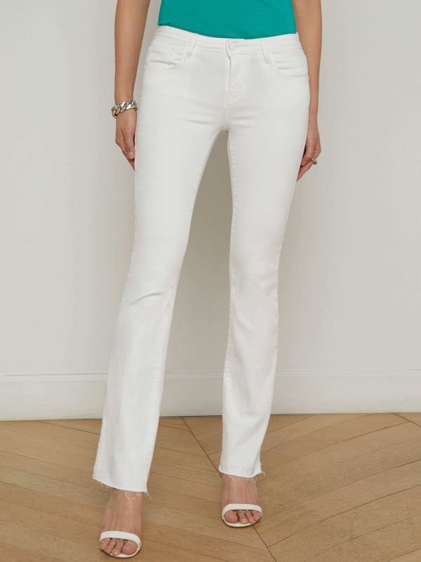 Sneeki Low-Rise Straight-Leg Jean