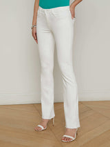 Sneeki Low-Rise Straight-Leg Jean