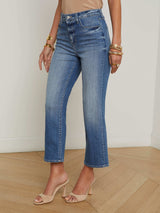June Cropped Stovepipe Jean