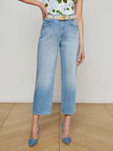 June Cropped Stovepipe Jean