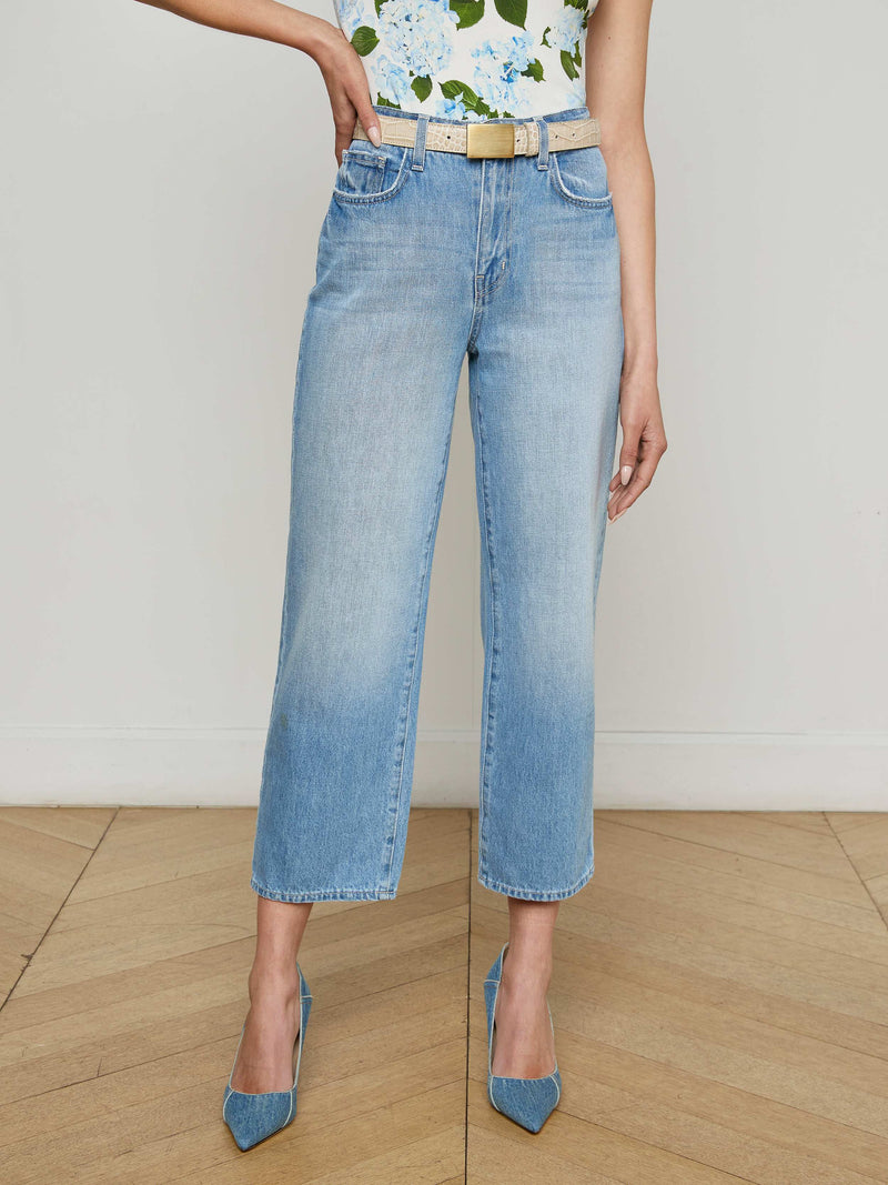 June Cropped Stovepipe Jean