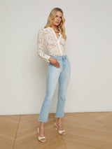 Mira Cropped Bootcut Jean