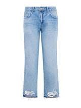 Blaine Cropped Stovepipe Jean