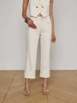 Leighton Cropped Cuffed Jean