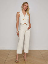 Leighton Cropped Cuffed Jean