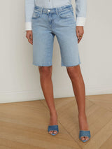 Elise Denim Bermuda Short