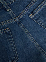 Jazzy Cuffed Denim Short