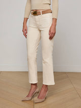 Noya Cropped Slim Flare Jean