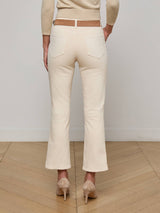 Noya Cropped Slim Flare Jean