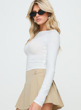 Whitford Long Sleeve Top White