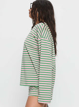 New Plans Long Sleeve Top Multi