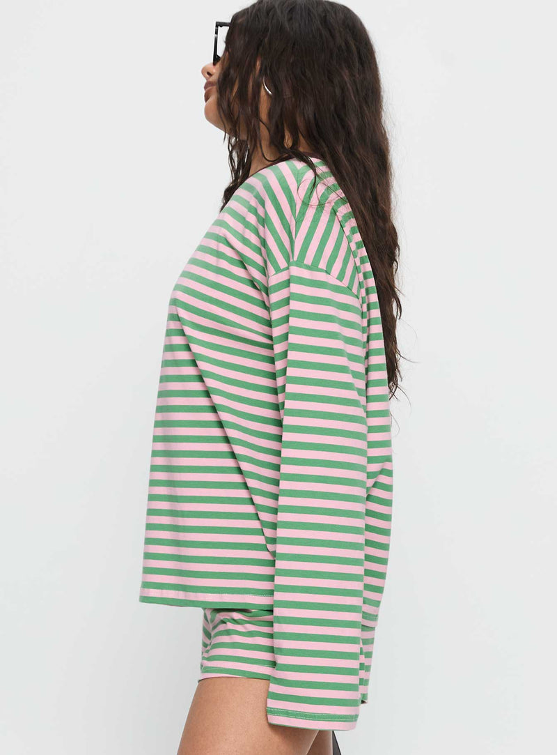 New Plans Long Sleeve Top Multi