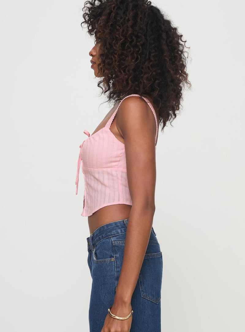 Langston Top Pink