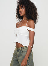 Waylen Top White