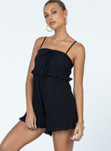 Jennie Romper Black