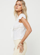 Tullock Top White Low Impact