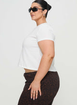 Micah Tee White Curve