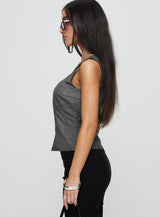 Desni Top Grey