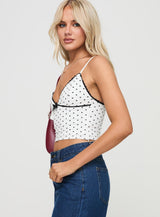 Rune Top White / Black