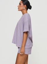 Cammie Knit Set Lilac