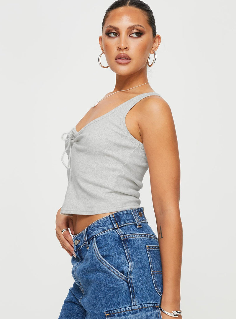 Sixteen Tank Top Grey
