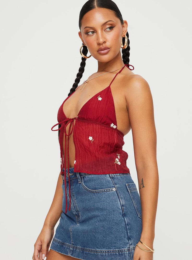 Chantria Top Red