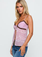 Sacrifices Tie Detail Top Multi Floral