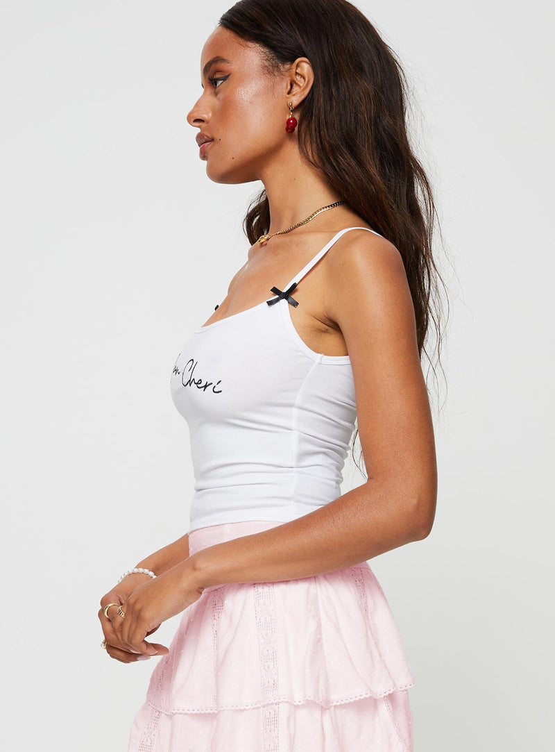 Isa Top White